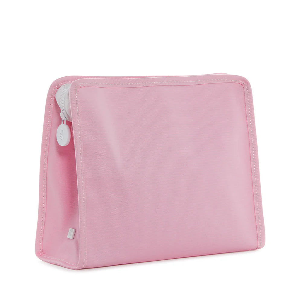 Roadie Large Zip Pouch Coated Canvas Peony by TRVL Design
