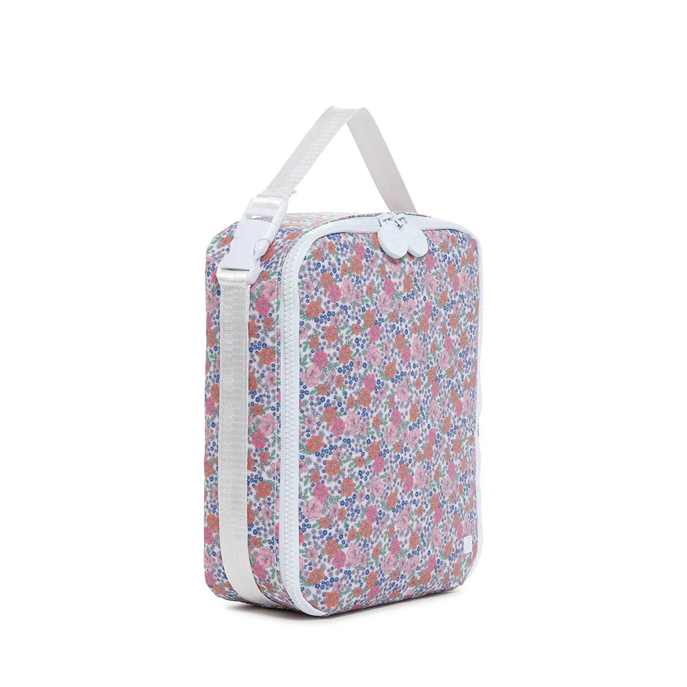 Lunch Box Garden Floral Pink by TRVL Design dress for girls premium quality