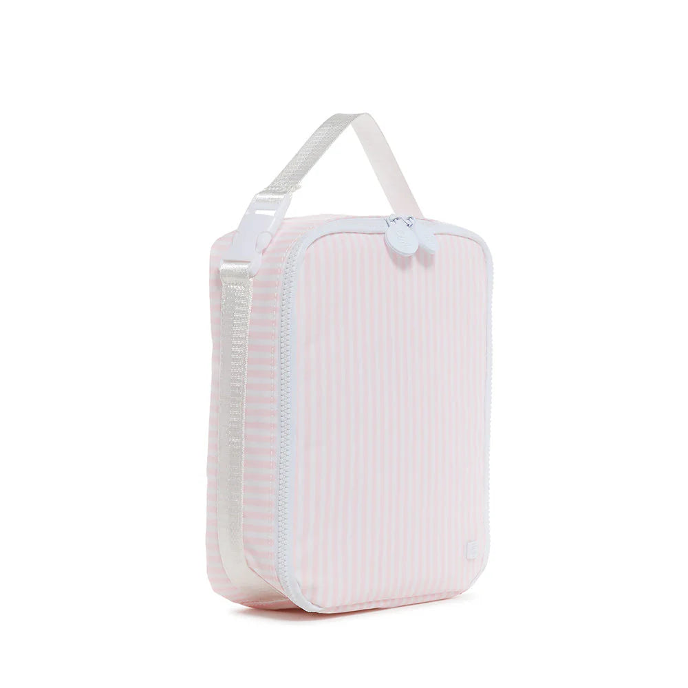 Lunch Box Pimlico Stripe Light Pink by TRVL Design dress for girls premium quality