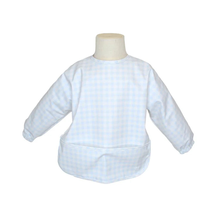 Perfect Smock Small Pimlico Check Light Blue by TRVL Design