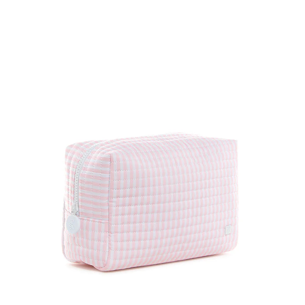 Quilted Everyday Bag Pimlico Stripe Light Pink by TRVL Design