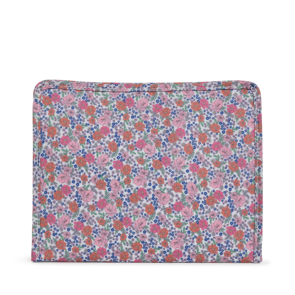 Roadie Large Zip Pouch Garden Floral by TRVL Design dress for girls premium quality