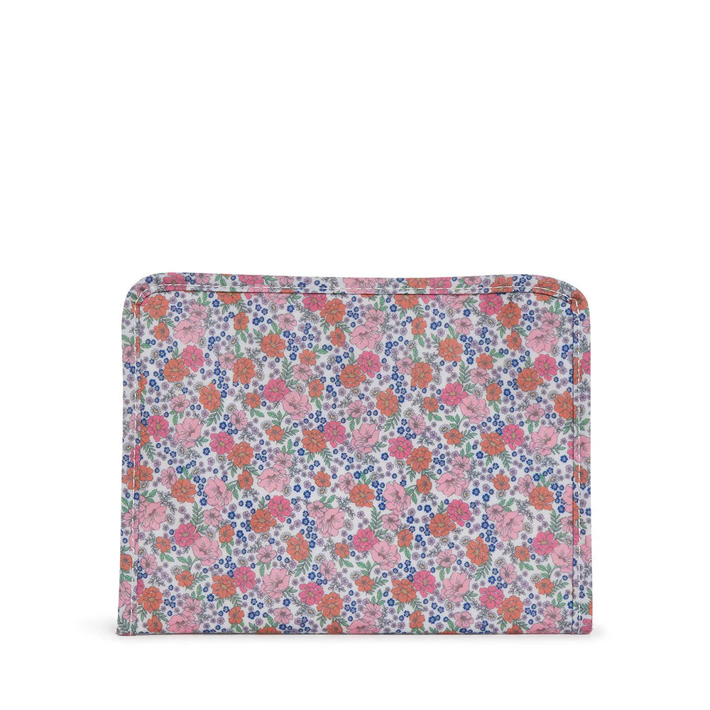 Roadie Medium Zip Pouch Garden Floral by TRVL Design dress for girls premium quality