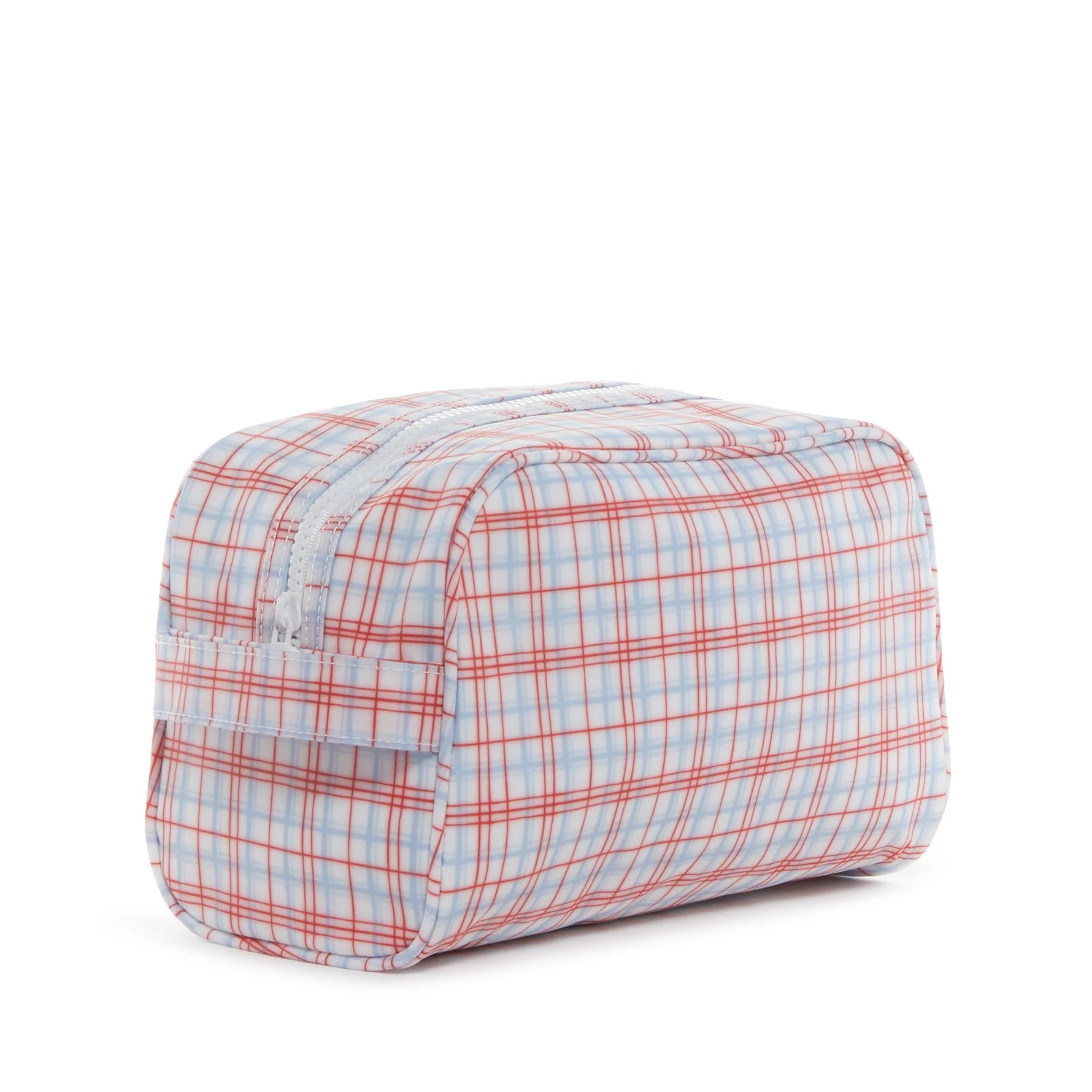 Stowaway Toiletry Bag Classic Plaid Red by TRVL Design dress for girls premium quality
