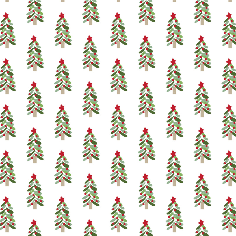 Thompson Boys' Pima Cotton Romper - Oh Christmas Tree