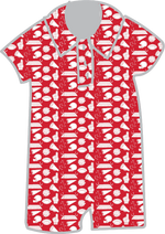 Everyday Tripp Boys' Polo Shortall - Pep Rally Red Kidswear