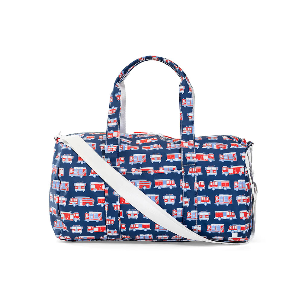Weekender Duffel Bag Fire Engines by TRVL Design