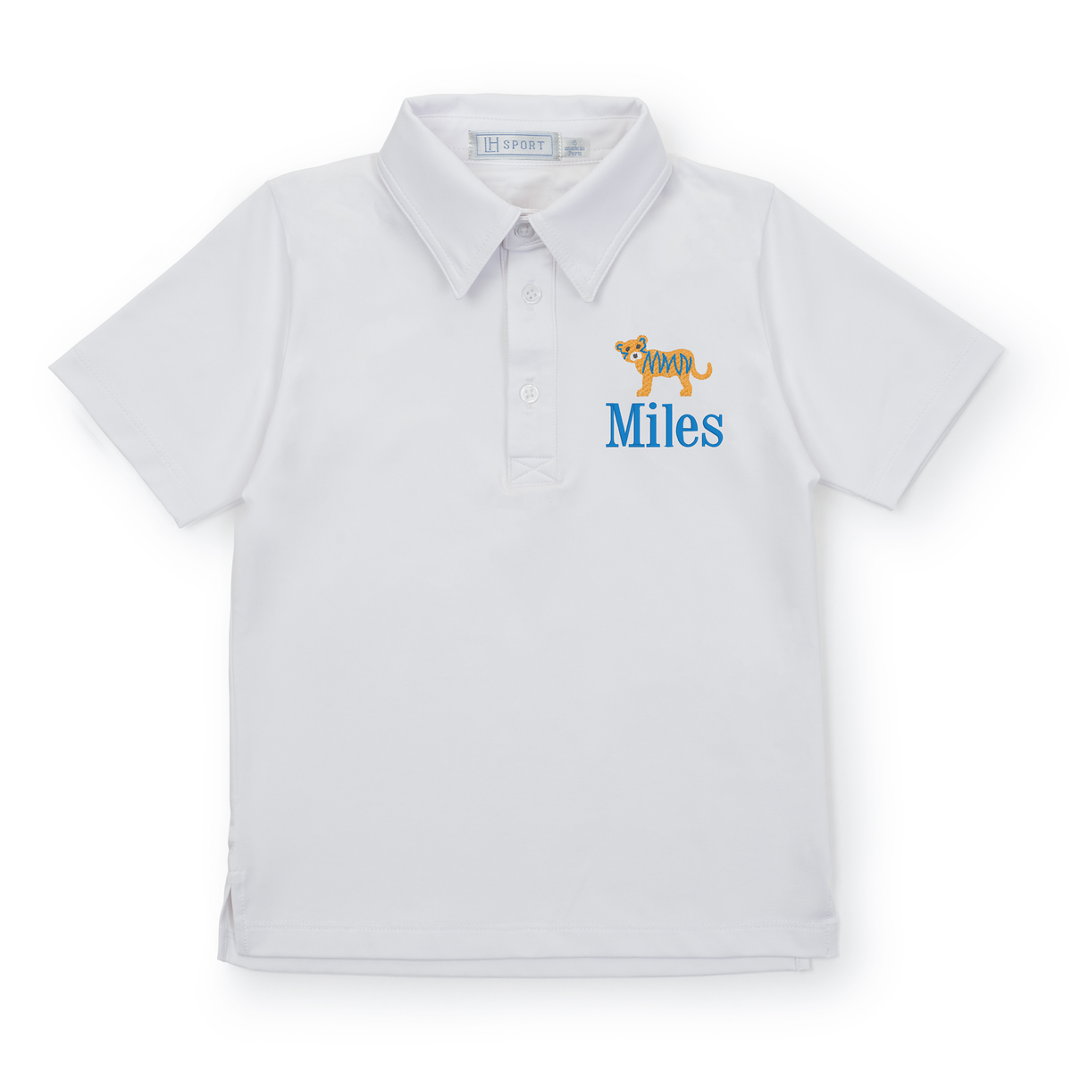 Everyday Uniform Will Boys' Performance Polo by LH Sport White Kidswear