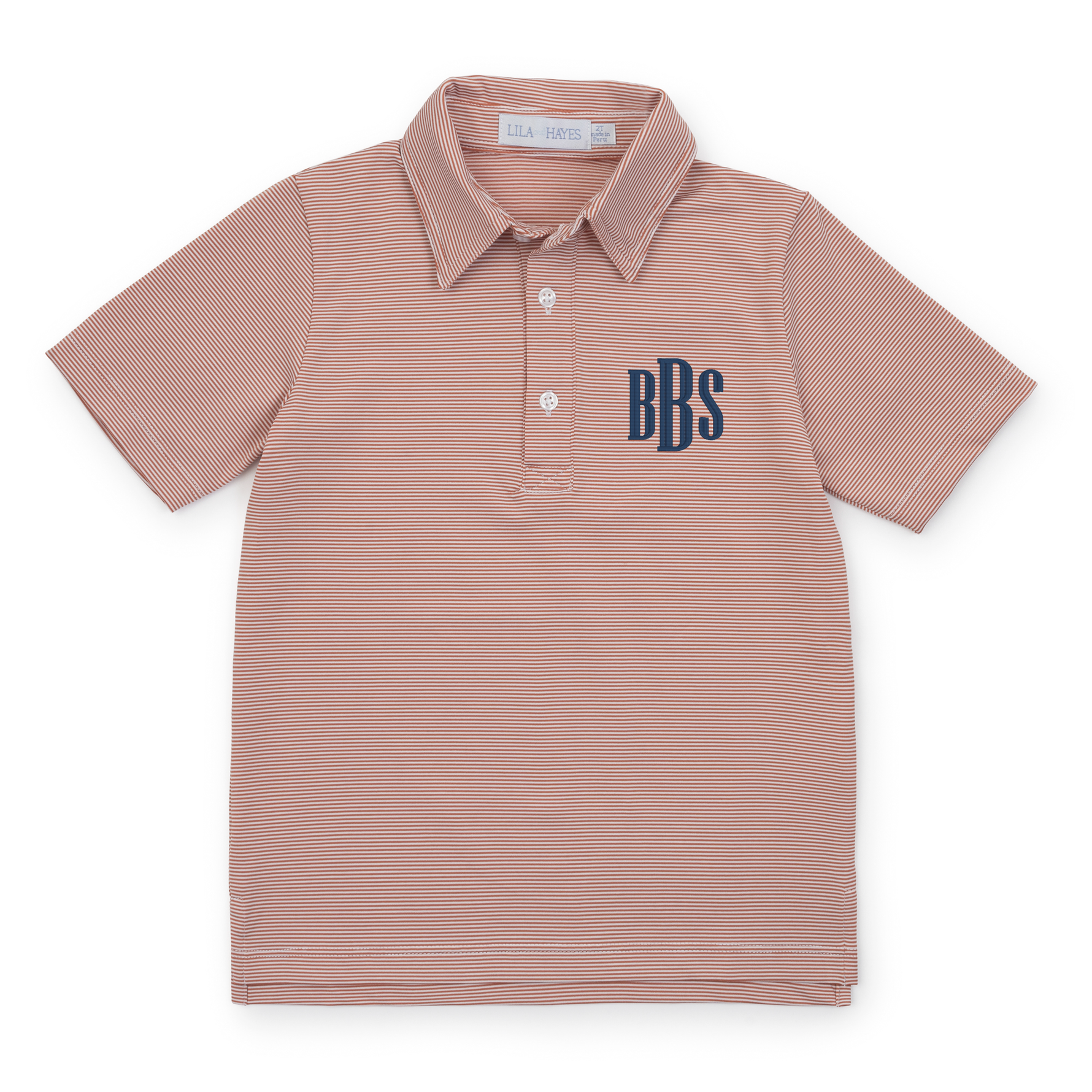 Will Boys' Performance Polo by LH Sport Orange Stripes dress for girls premium quality
