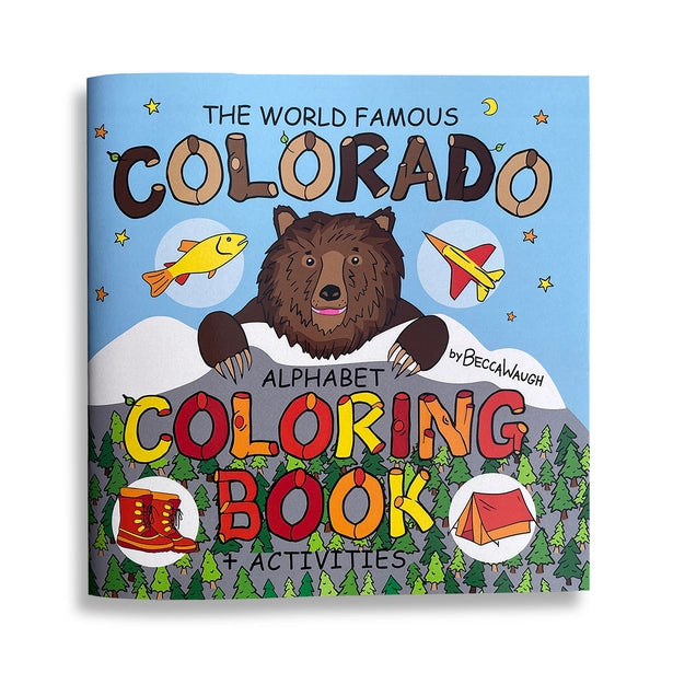 The World Famous Colorado Alphabet Coloring Book