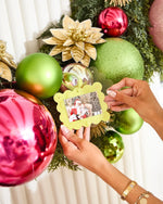 Everyday Mini Frame Ornament - Chartreuse Kidswear