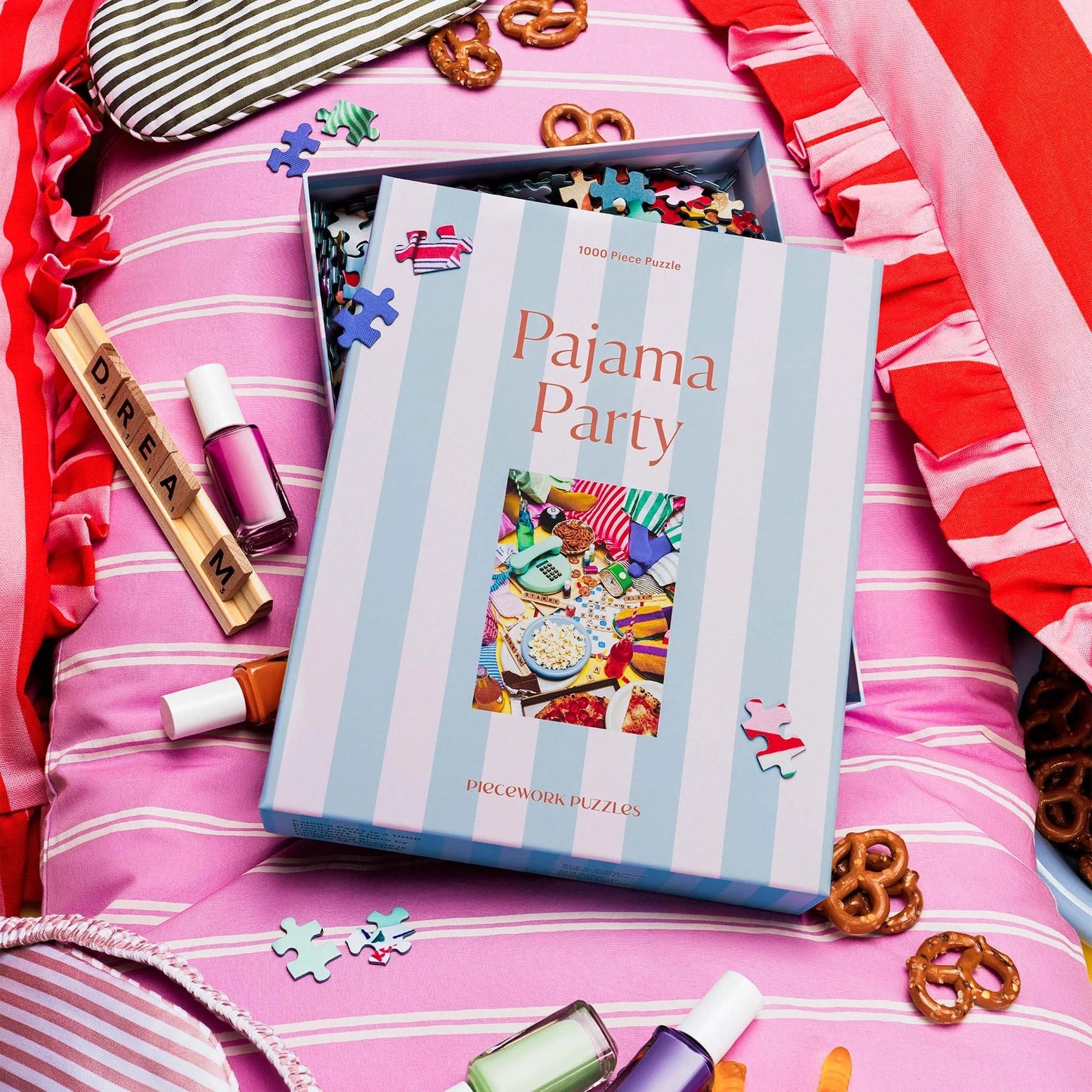 Buy Pajama Party 1000 Piece Puzzle by Pieceworks Puzzles kids clothing online
