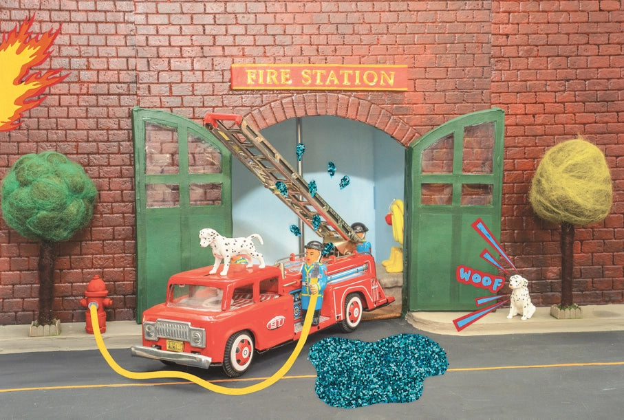 Buy Fire Brigade - 100 Piece Puzzle by Pieceworks Puzzles kids clothing online