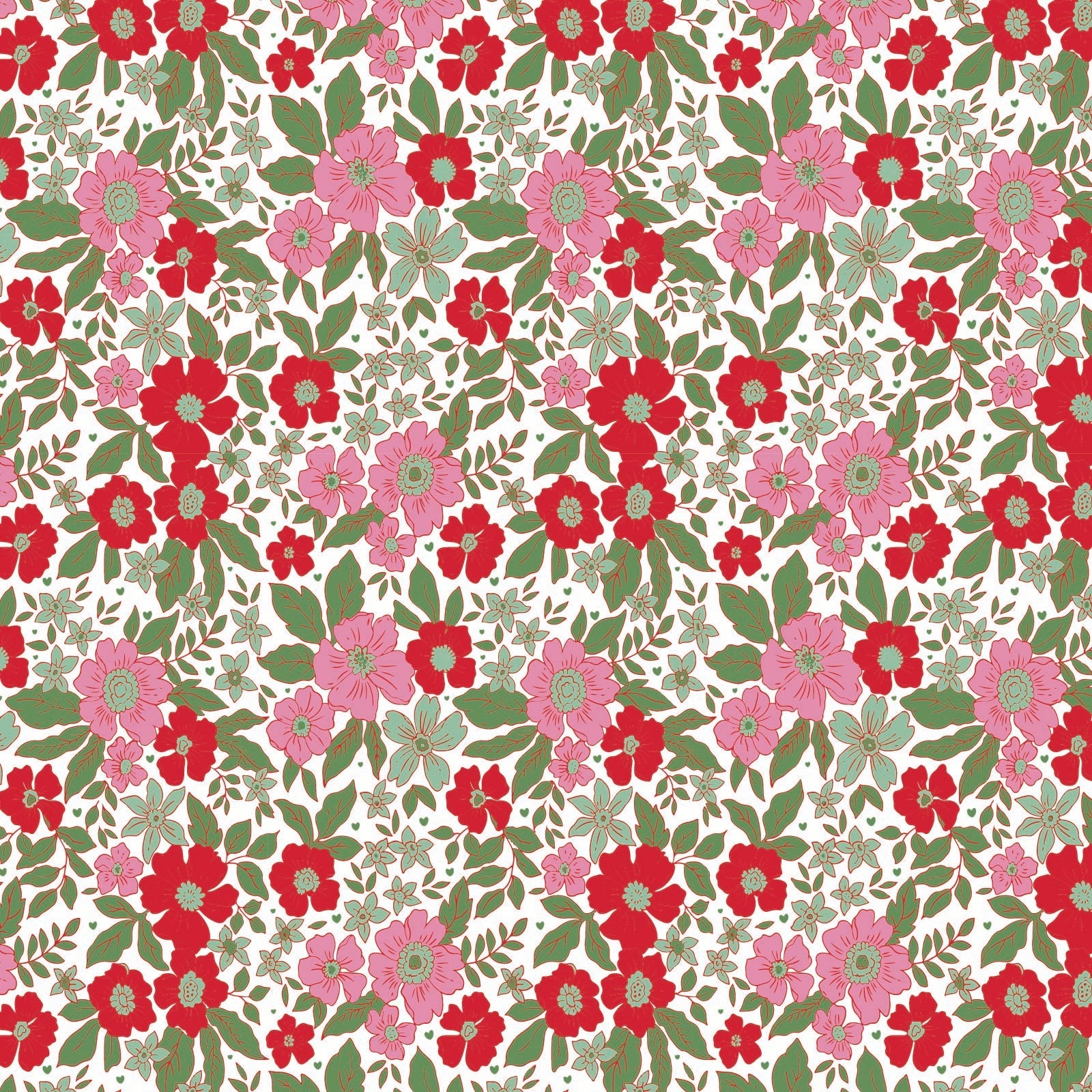 Emma Set Girls' Legging Set - Floral Noel stylish kids outfit collection