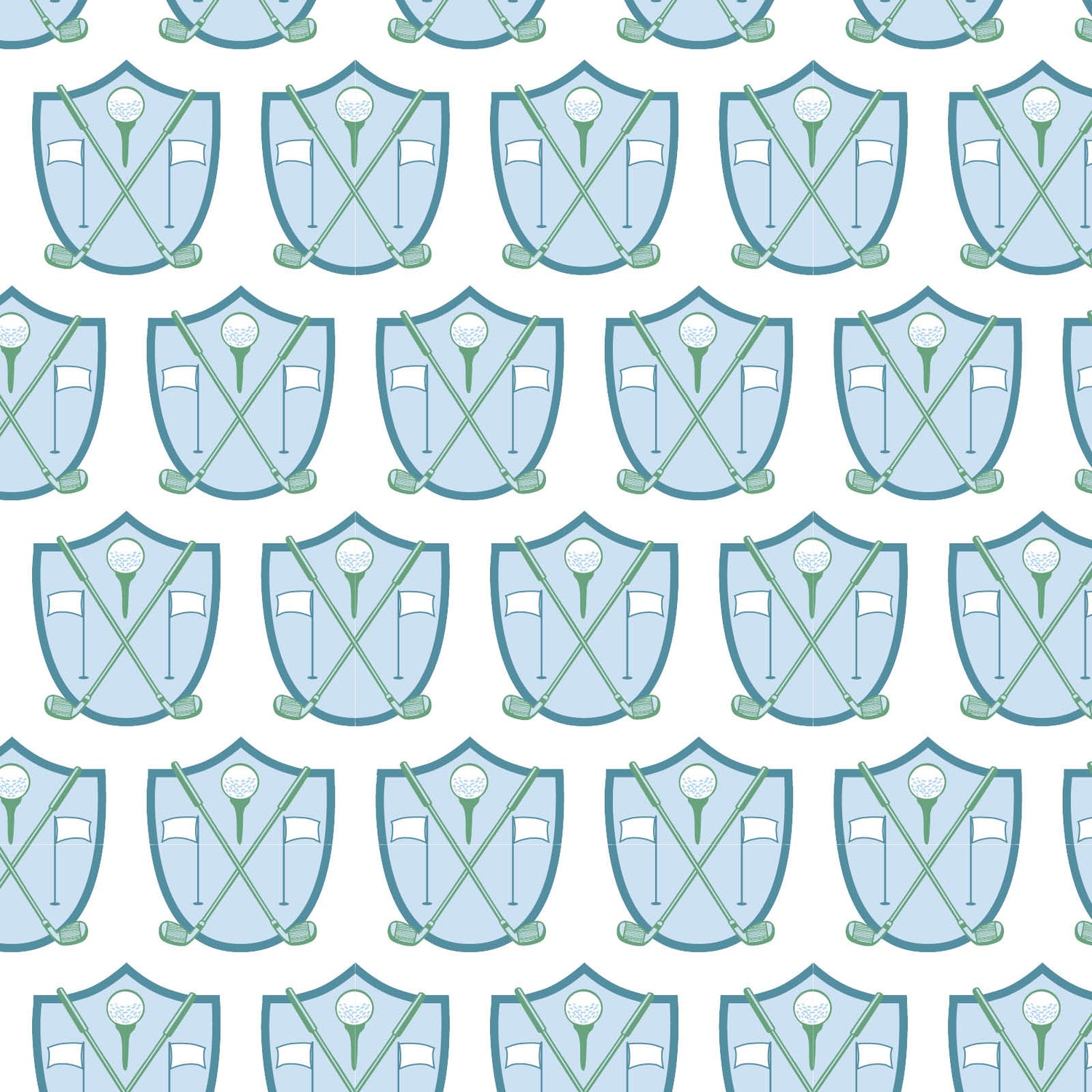 Palmer Boys' Bubble Golf Crest Blue