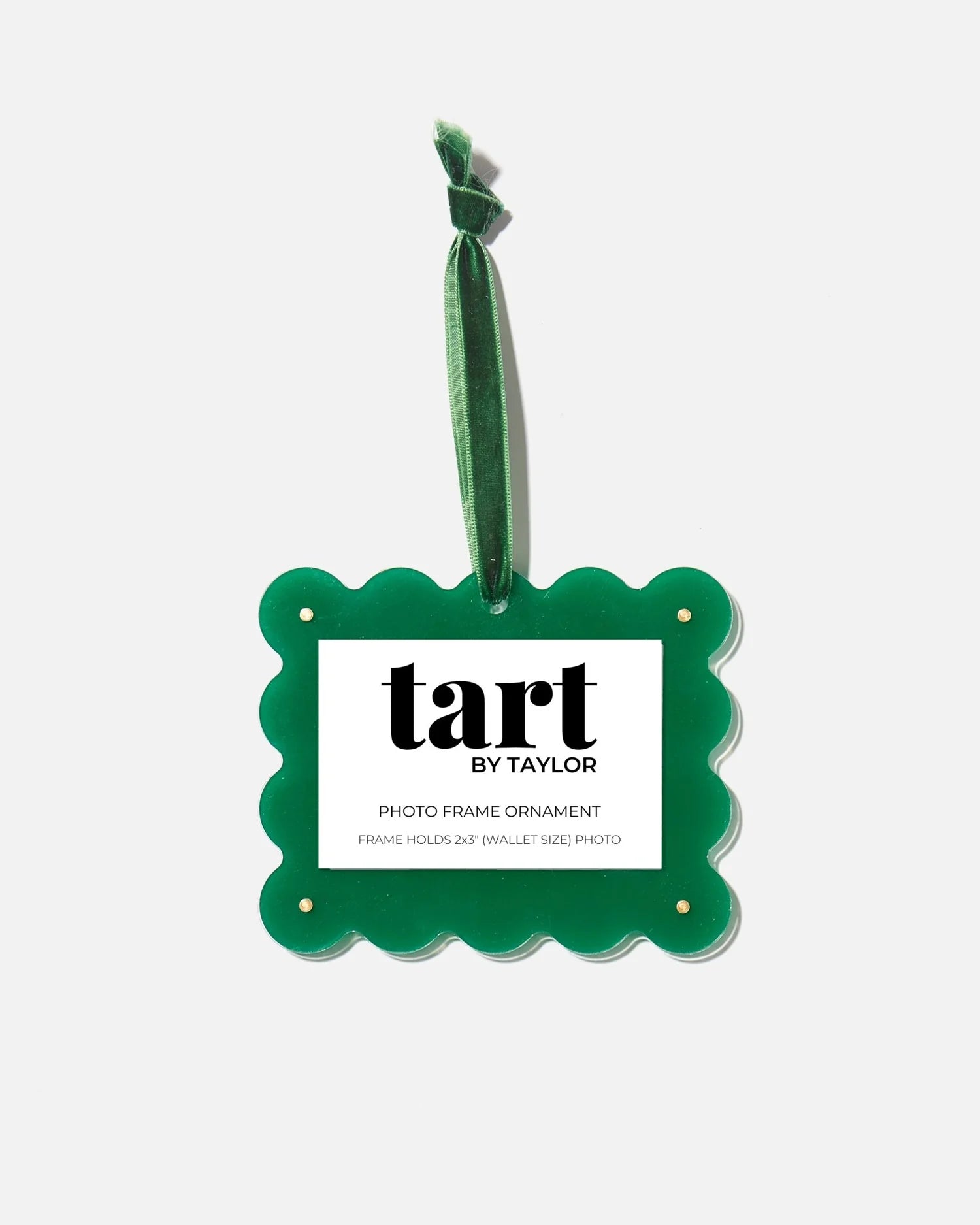 Mini Frame Ornament - Green
