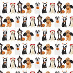 Emery Girls' Short Set - Halloween Pups soft cotton kids fashion wear