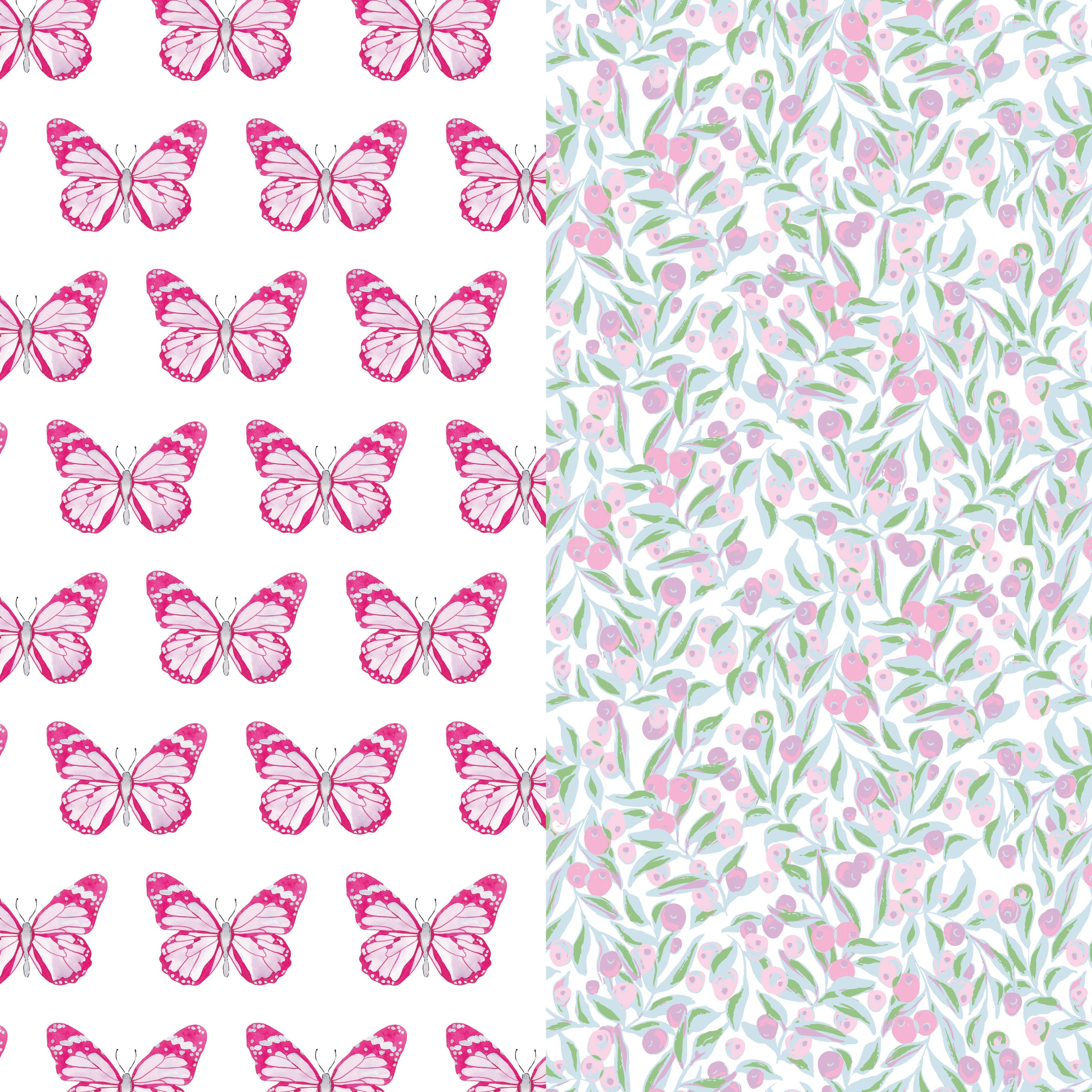 Lauren Girls' Underwear Set - Garden Soiree/Cartie Butterflies