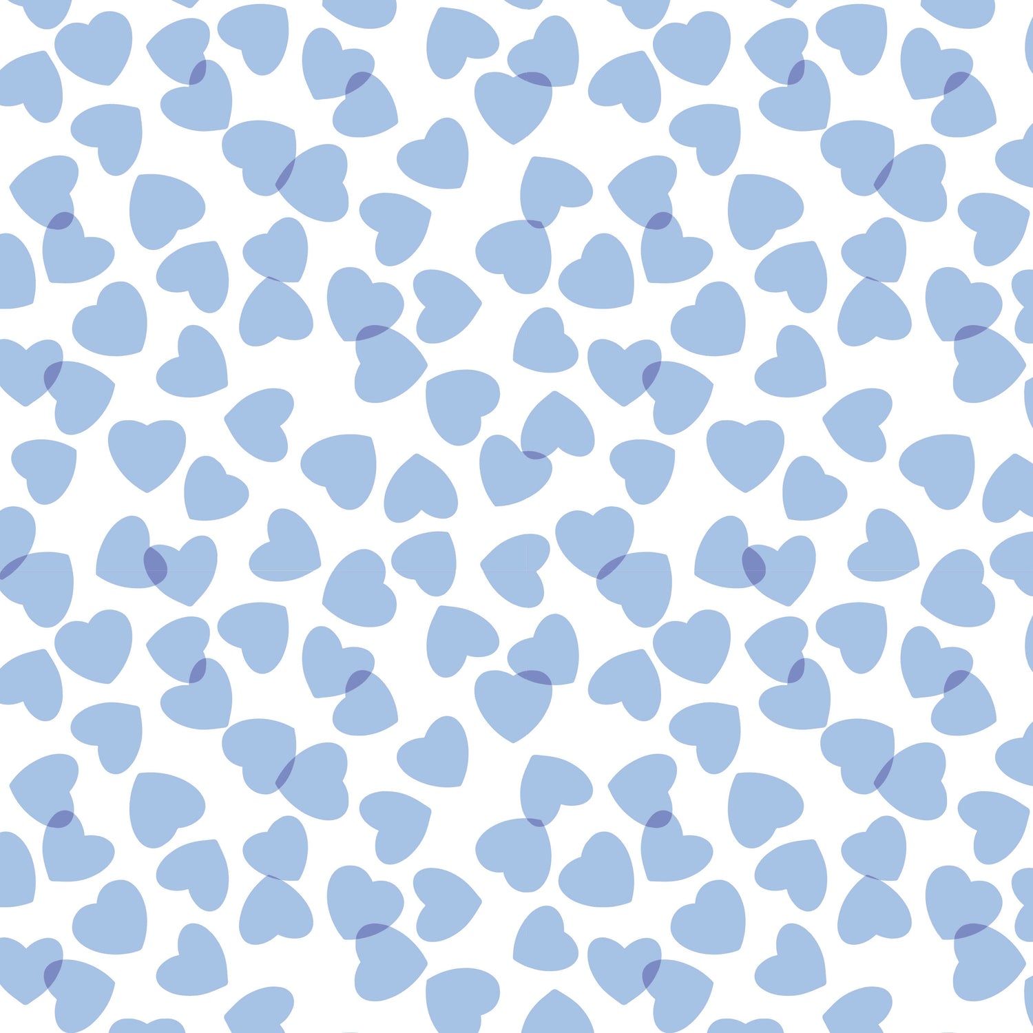 Brent Men's Hangout Pant - Confetti Hearts Blue
