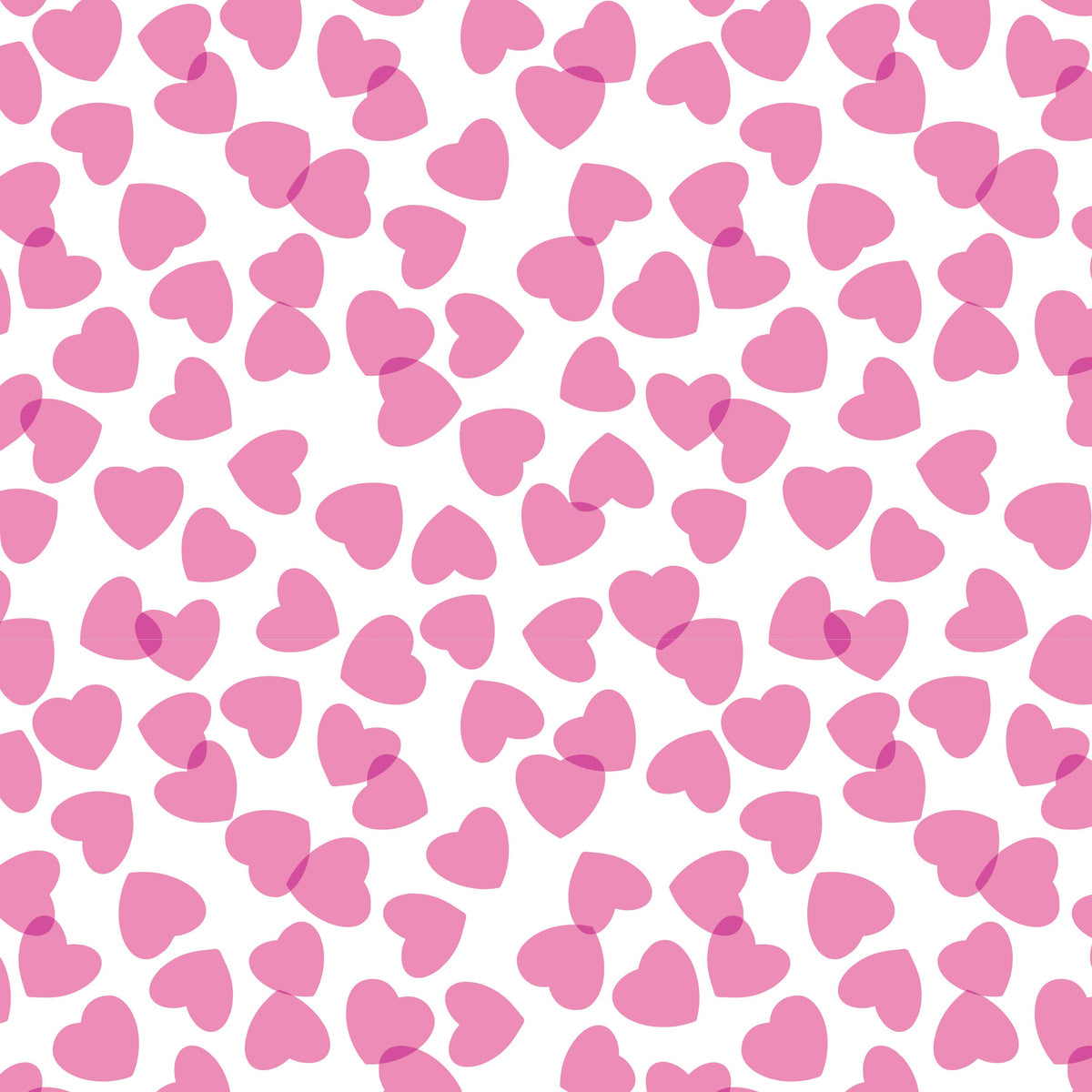Carlin Doll Dress - Confetti Hearts Pink