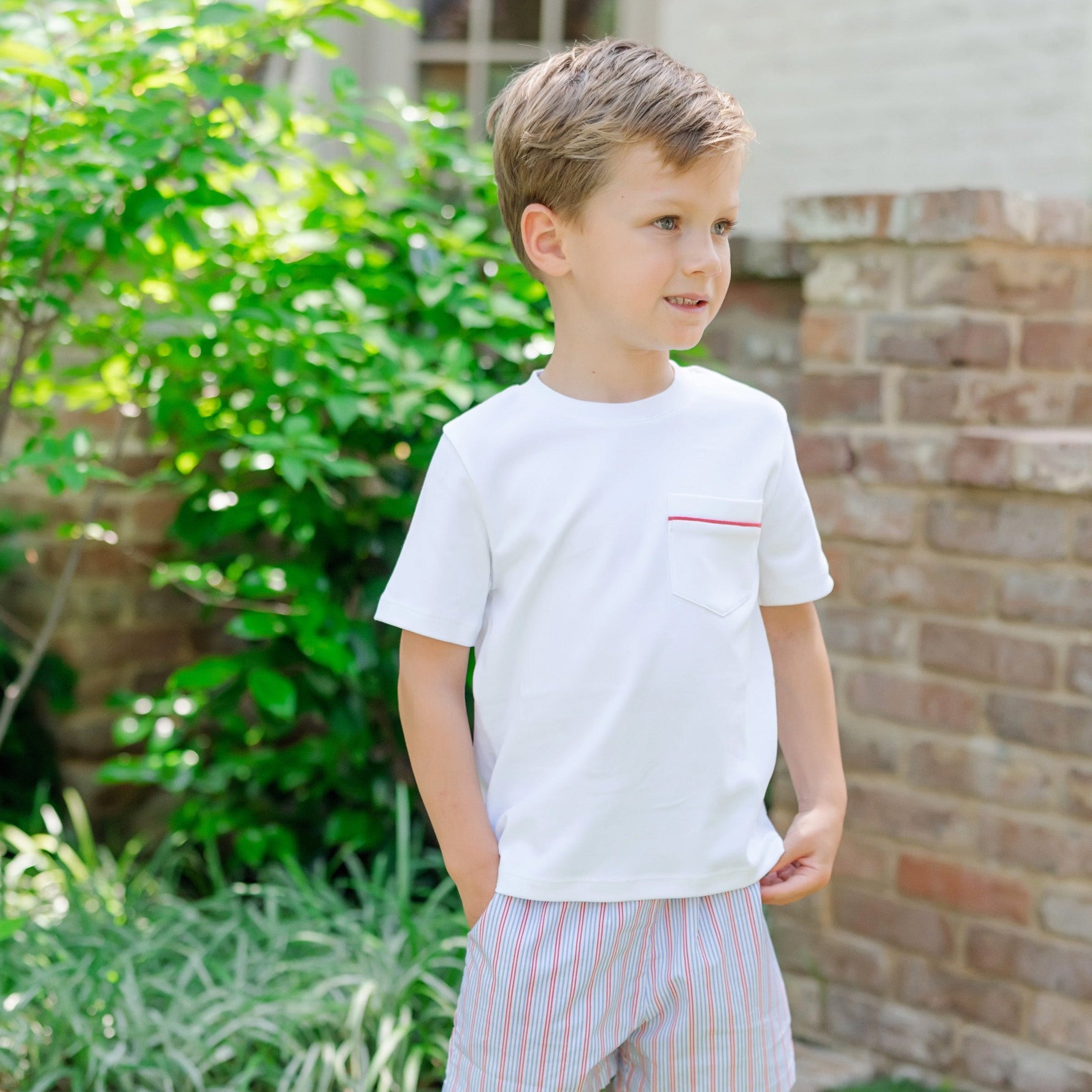 Buy Hudson Boys' Short Set - Liberty Stripe kids clothing online