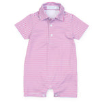 Everyday Austin Boys' Performance Shortall by LH Sport - Club Stripe Berry Blue Kidswear