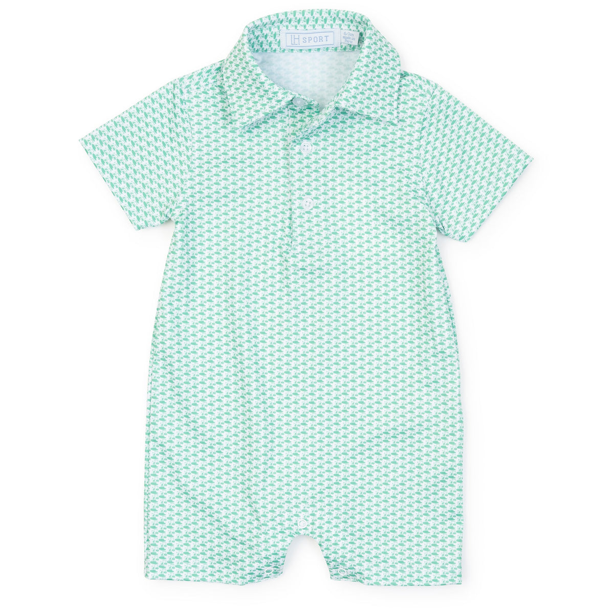 Everyday Austin Boys' Performance Shortall by LH Sport - Golf Tourney Classic Green Kidswear