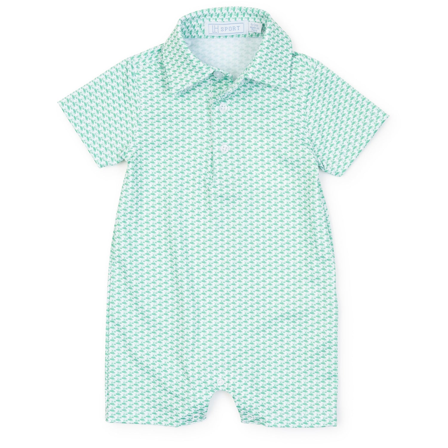 Austin Boys' Performance Shortall by LH Sport - Golf Tourney Classic Green