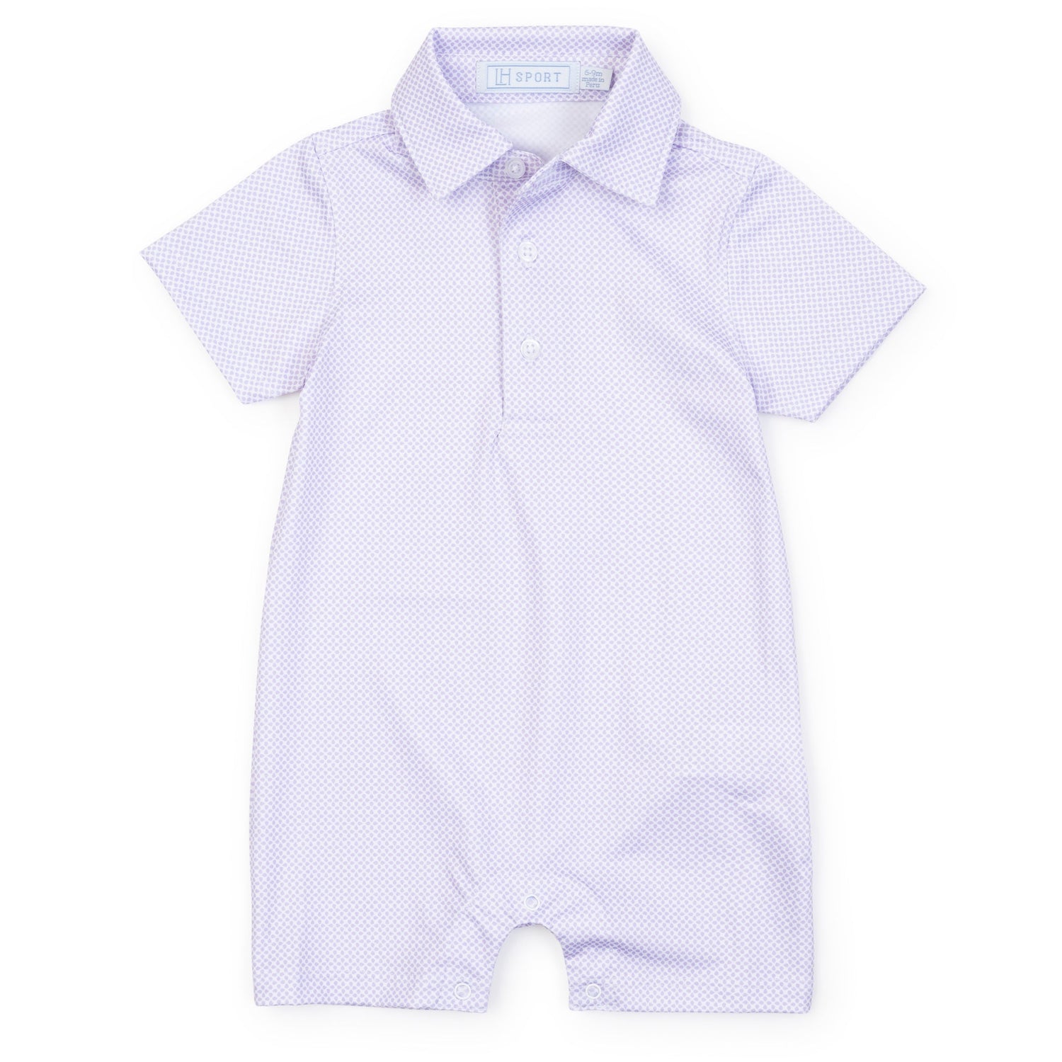 Austin Boys' Performance Shortall by LH Sport - Links Lavender