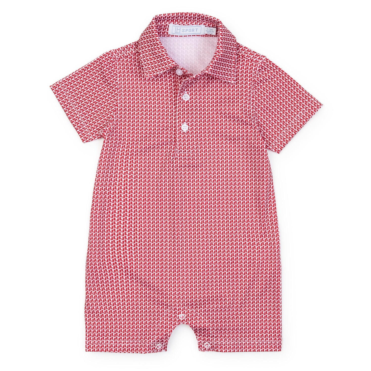 Austin Boys' Performance Shortall by LH Sport - Rambler Red