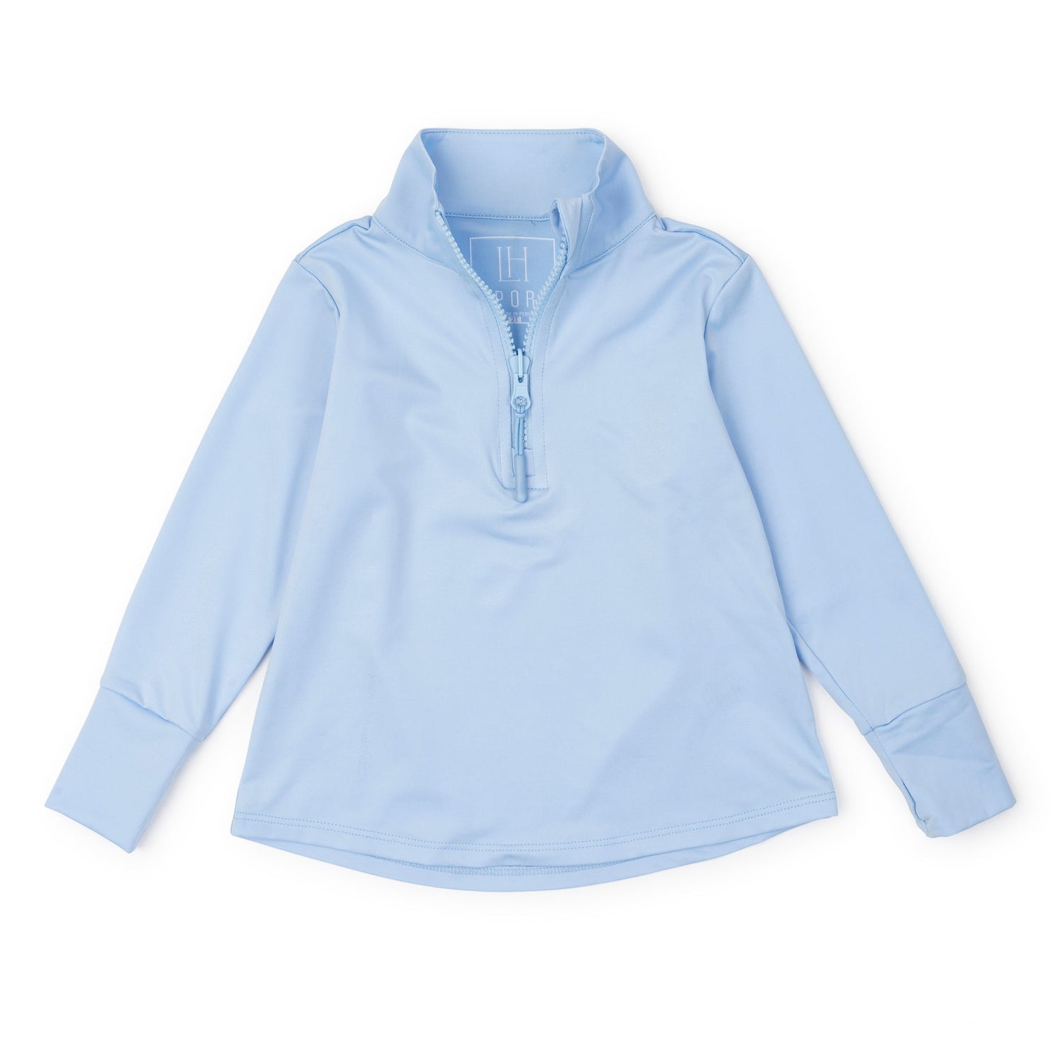 Blair Girls' Performance Pullover by LH Sport - Light Blue