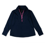 Everyday Blair Girls' Performance Pullover by LH Sport - Navy Kidswear