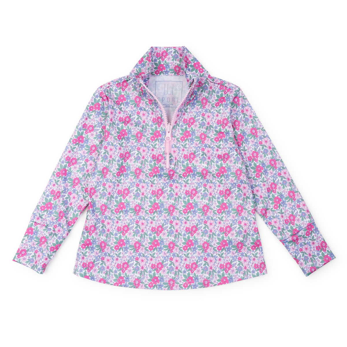 Everyday Blair Girls' Performance Pullover by LH Sport - Heirloom Floral Kidswear