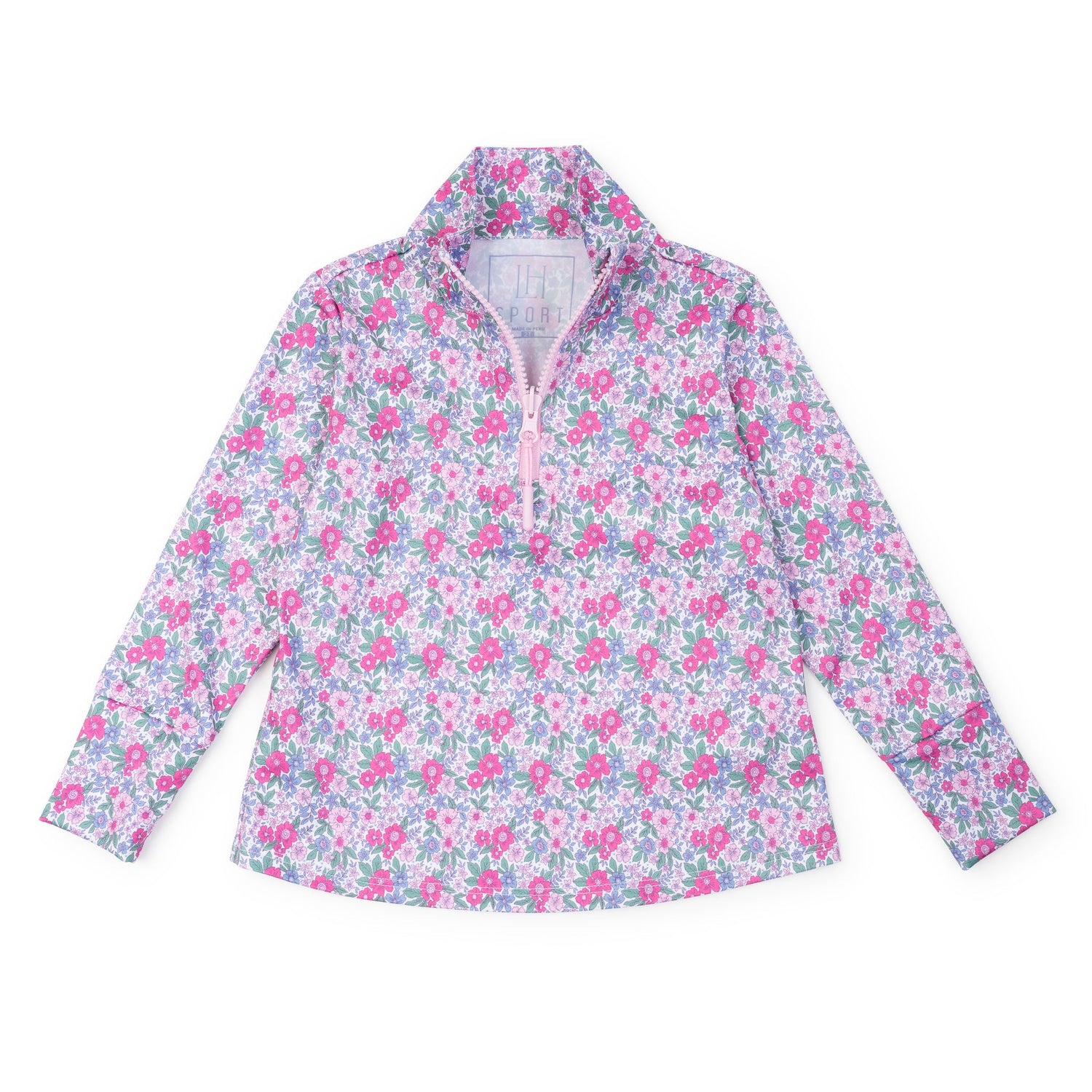 Blair Girls' Performance Pullover by LH Sport - Heirloom Floral