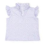 Everyday Ellie Girls' Sleeveless Performance Top by LH Sport - Petal Party Lavender Kidswear