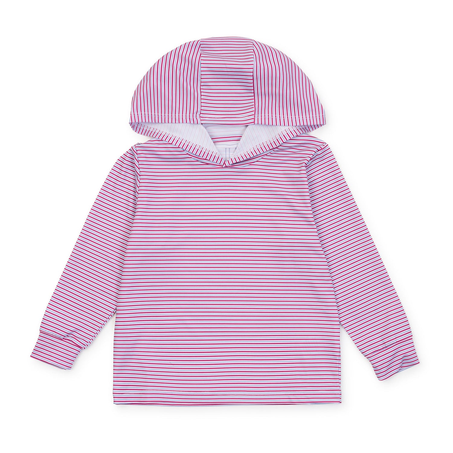 Grant Performance Hoodie by LH Sport - Club Stripe Berry Blue