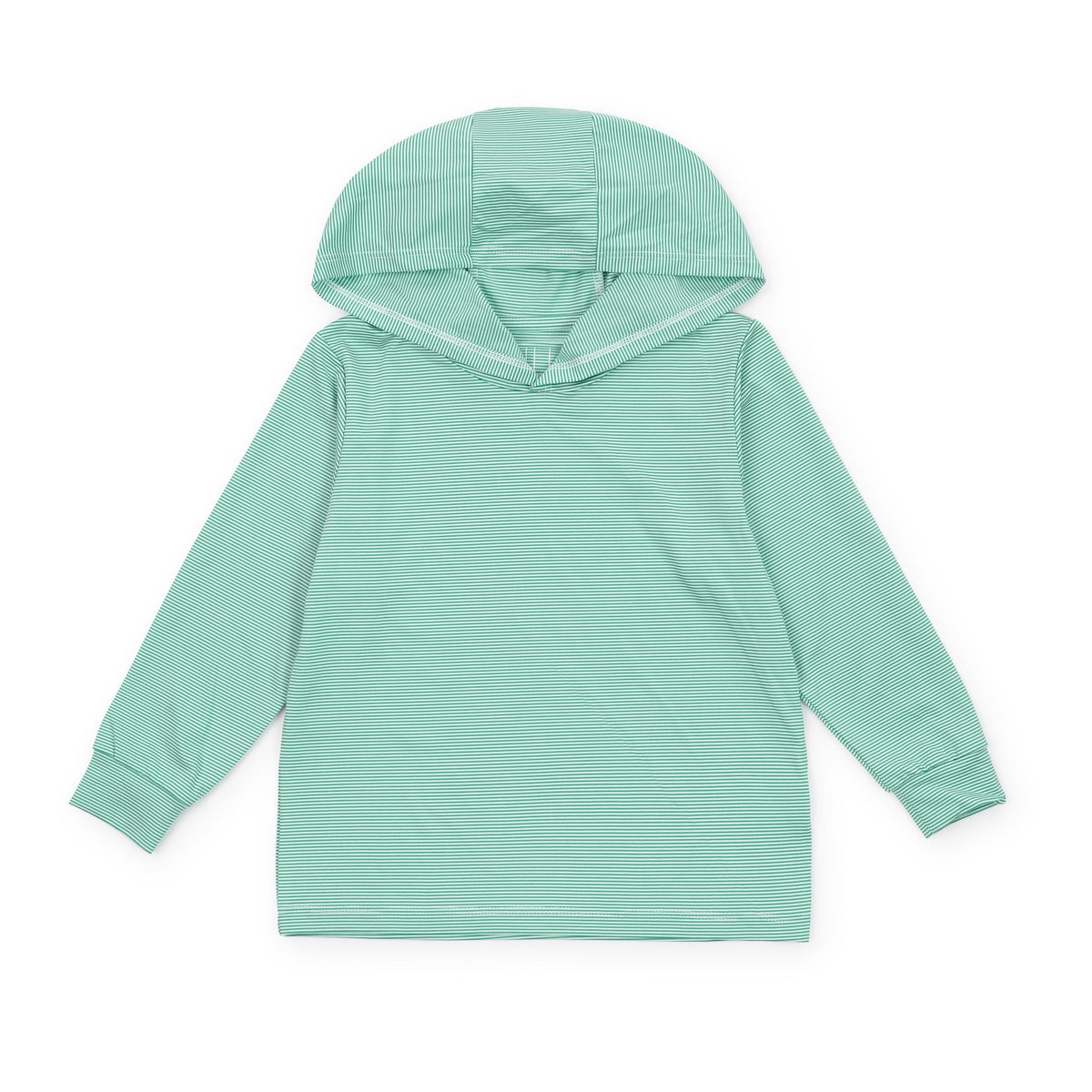 Everyday Grant Performance Hoodie by LH Sport - Green Stripes Kidswear