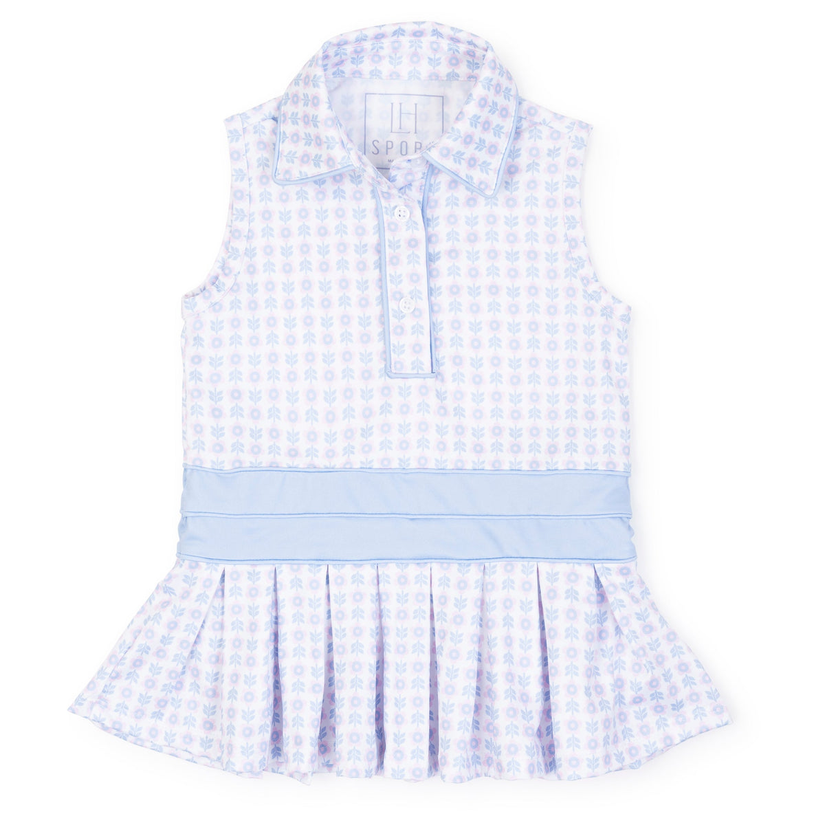 Everyday Harper Girls' Performance Dress by LH Sport - Flower Power Pink Kidswear