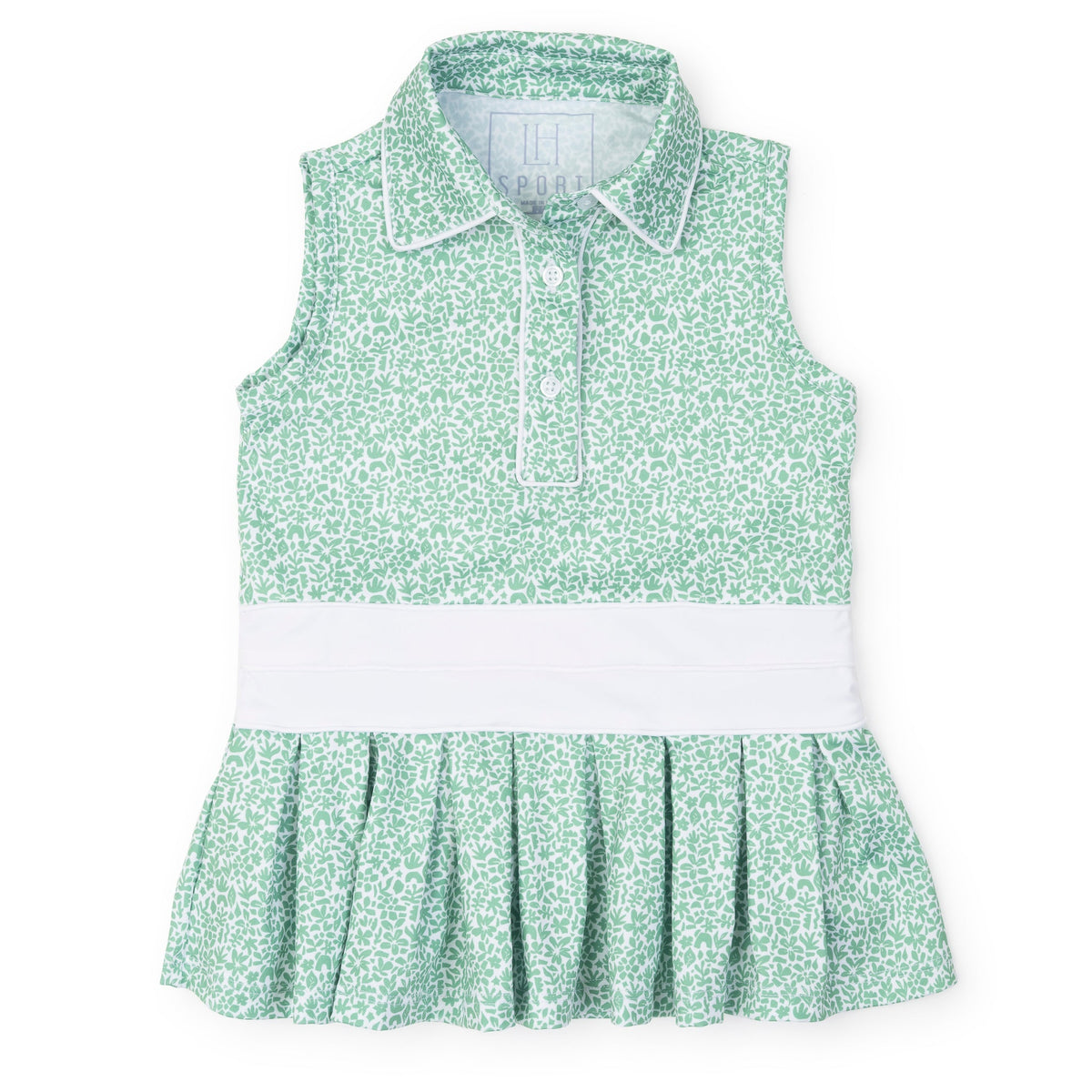 Everyday Harper Girls' Performance Dress by LH Sport - Mod Meadow Classic Green Kidswear