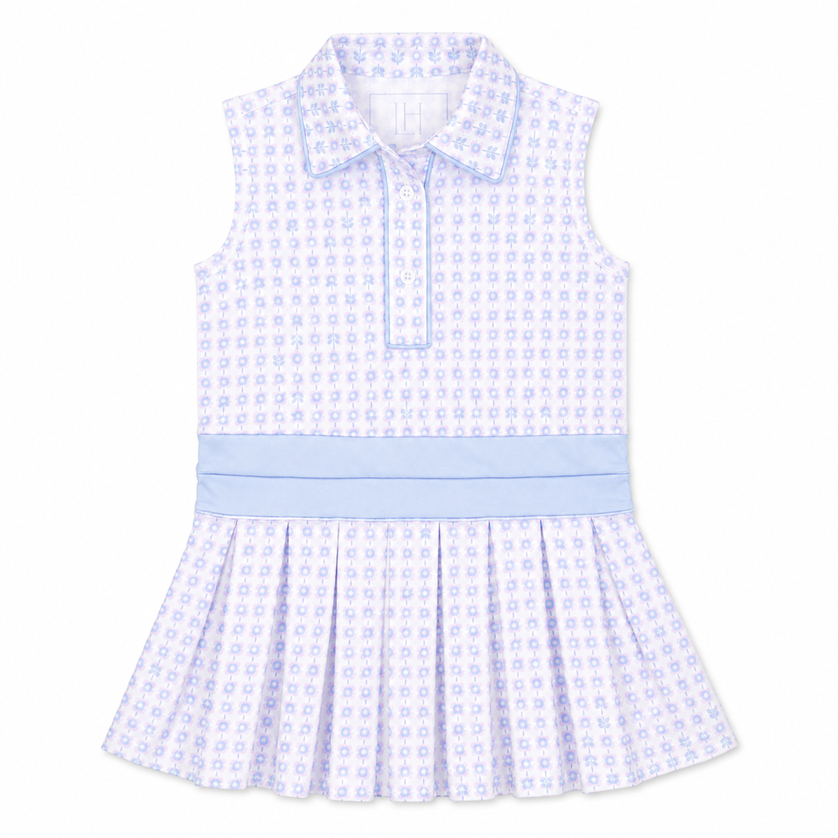 Everyday Harper Girls' Performance Dress by LH Sport - Flower Power Pink Kidswear