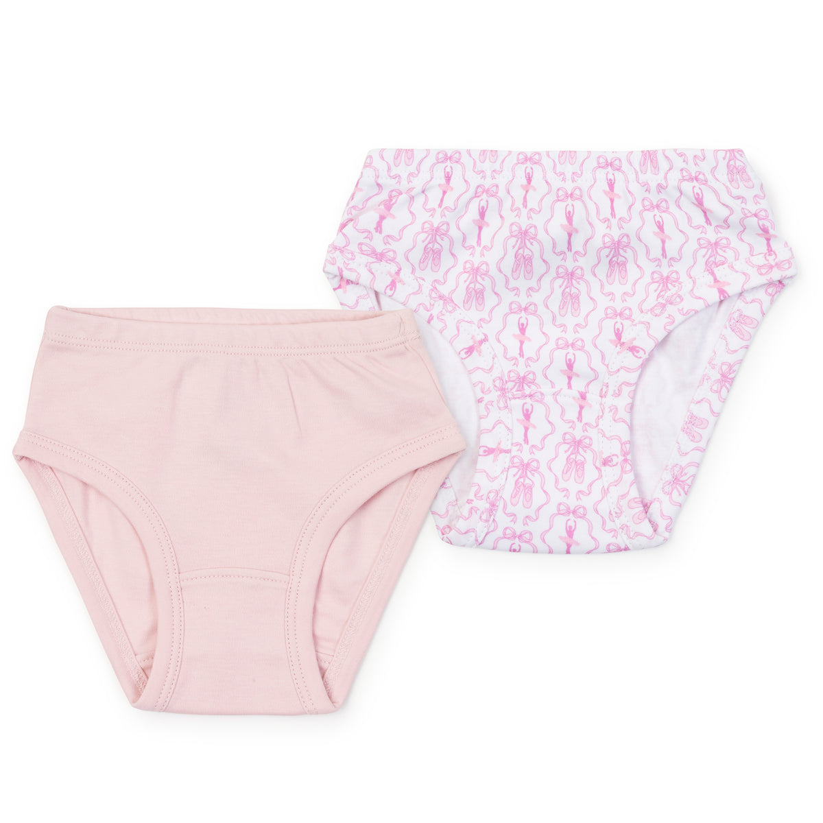 Everyday Lauren Girls' Underwear Set - Ballet and Bows/Light Pink Kidswear