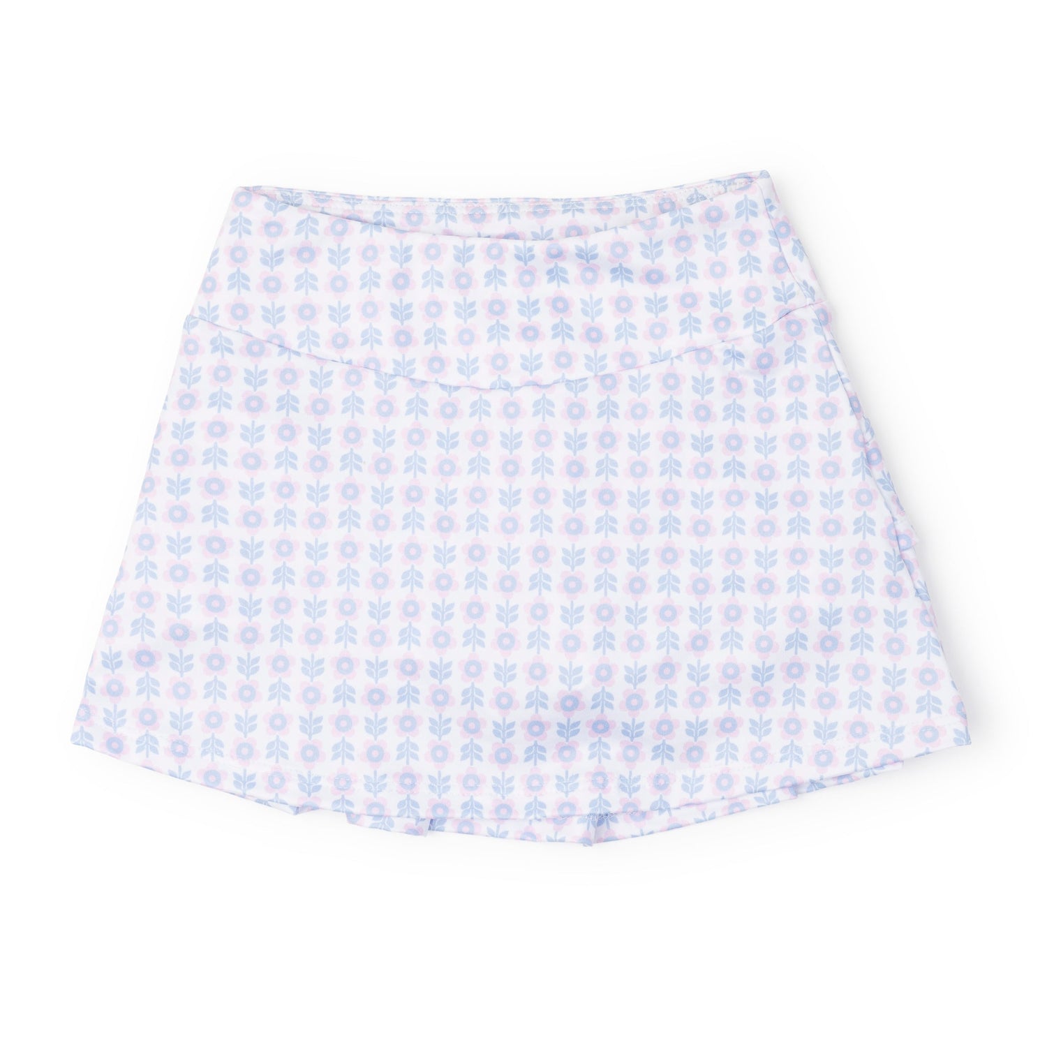 Margot Girls' Performance Skirt by LH Sport - Flower Power Pink