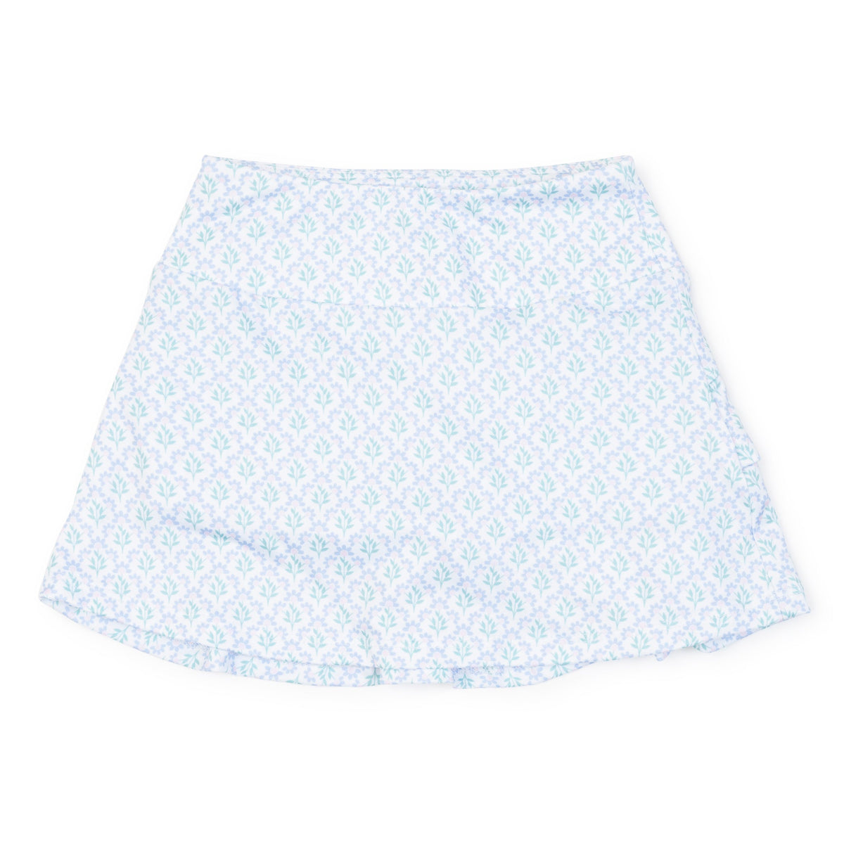Everyday Margot Girls' Performance Skirt by LH Sport - Trellis Bloom Blue Kidswear