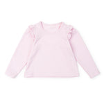 Everyday Mia Girls' Longsleeve Performance Top by LH Sport - Cotton Candy Pink Kidswear