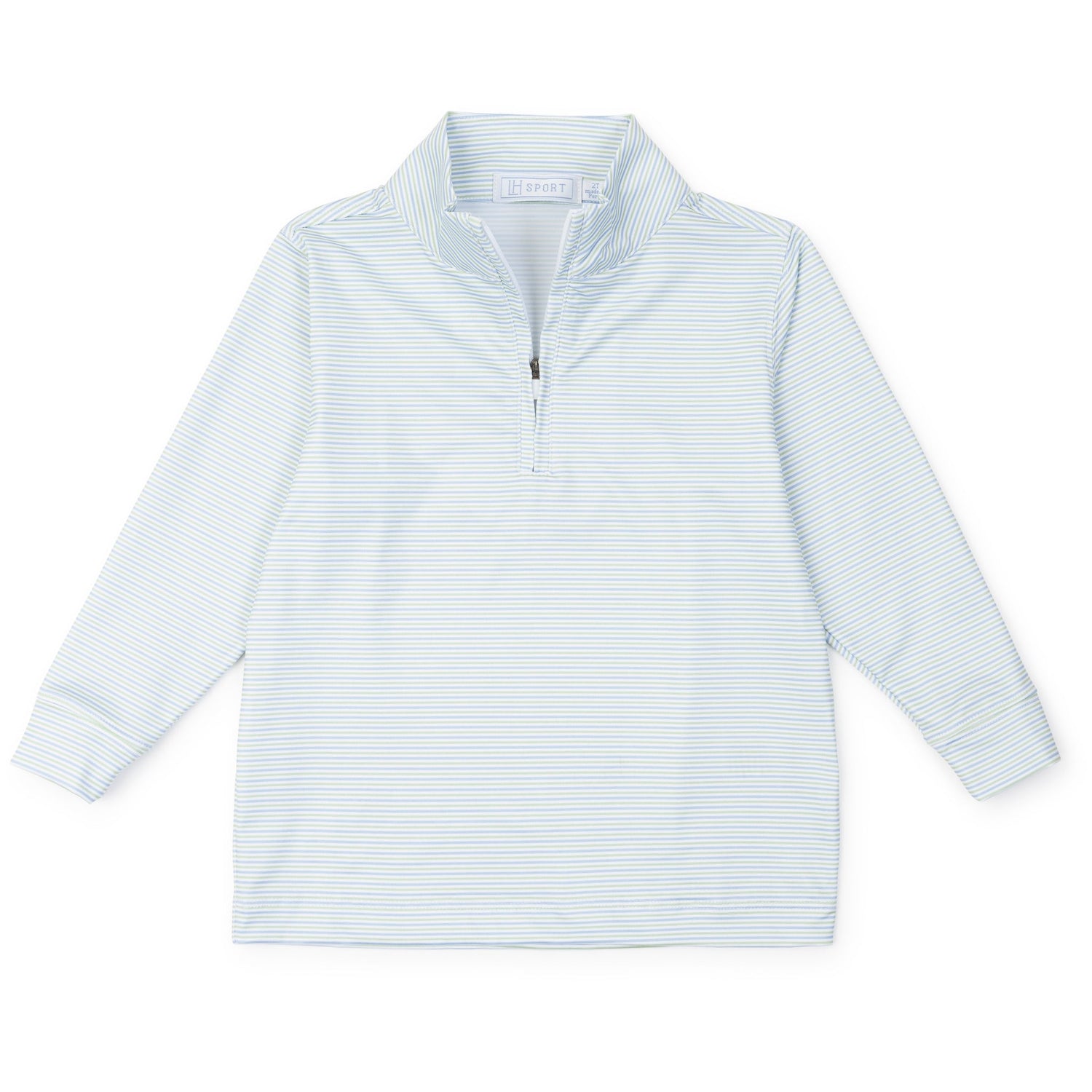 Sam Performance Pullover by LH Sport - Club Stripe Blue Green