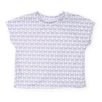 Everyday Sloane Girls' Short Sleeve Performance Top by LH Sport - Peace Love Butterflies Pink Multi Kidswear