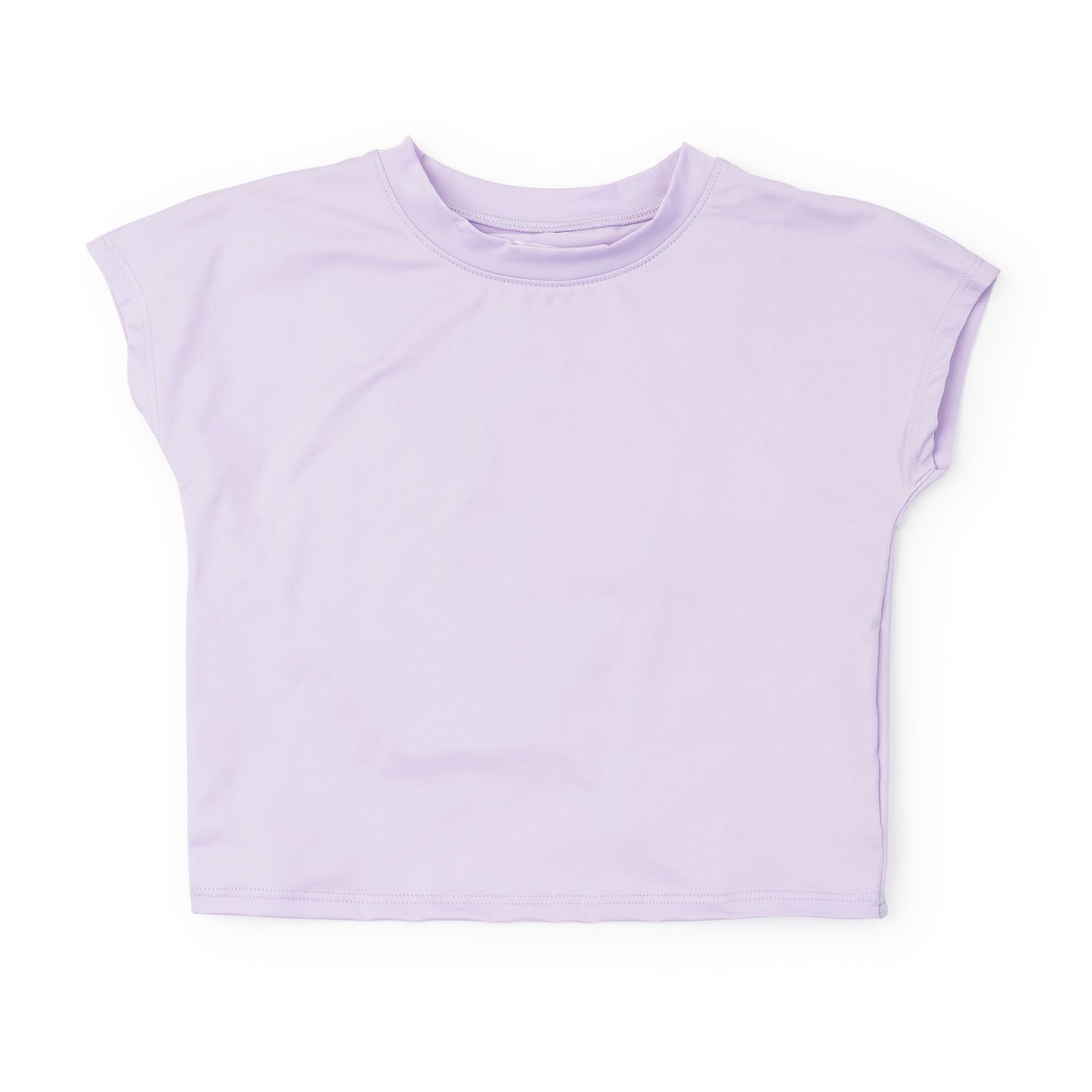 Sloane Girls' Short Sleeve Performance Top by LH Sport - Lavender