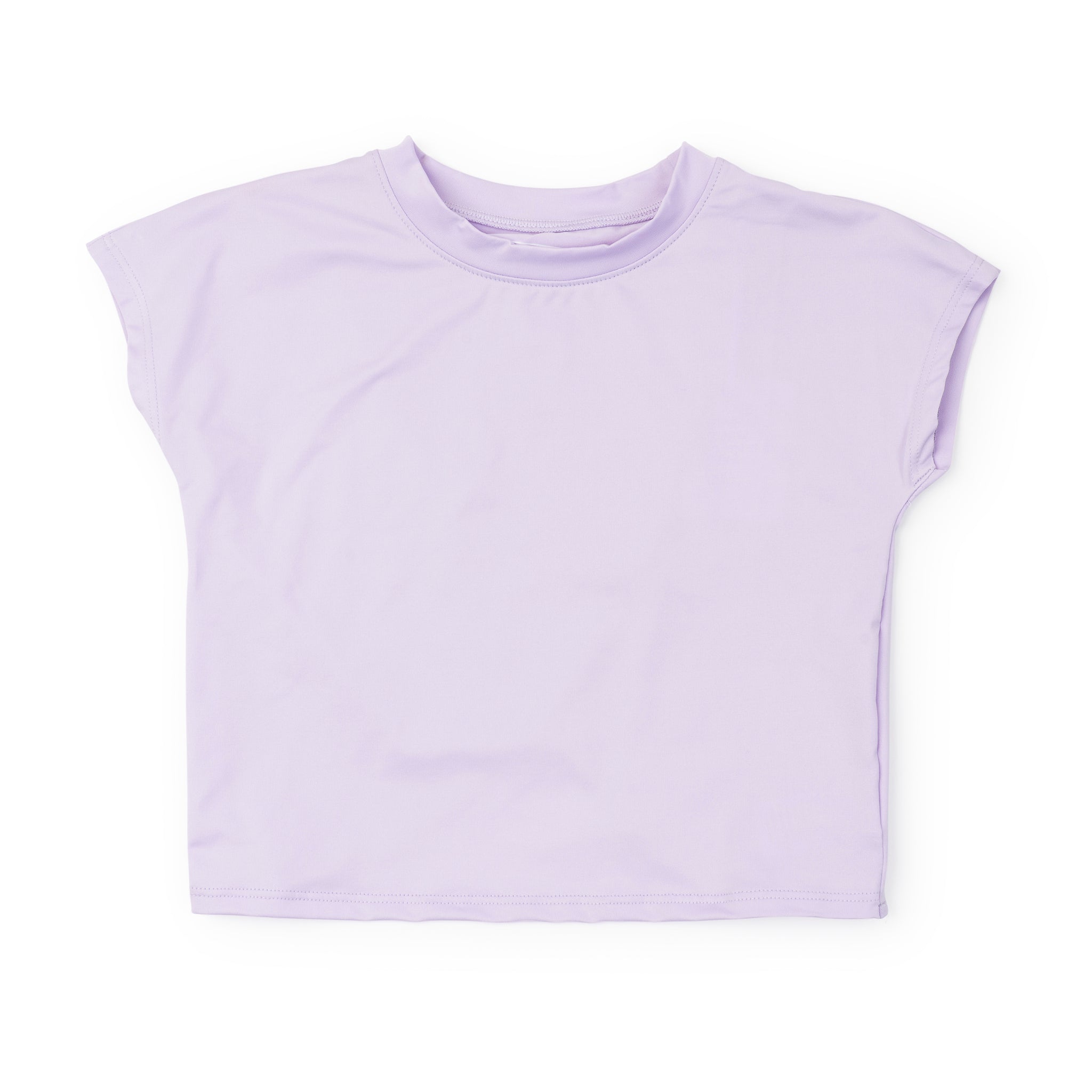Sloane Girls' Short Sleeve Performance Top by LH Sport - Lavender