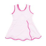 Everyday Taylor Girls' Performance Dress by LH Sport - Cotton Candy Pink Kidswear