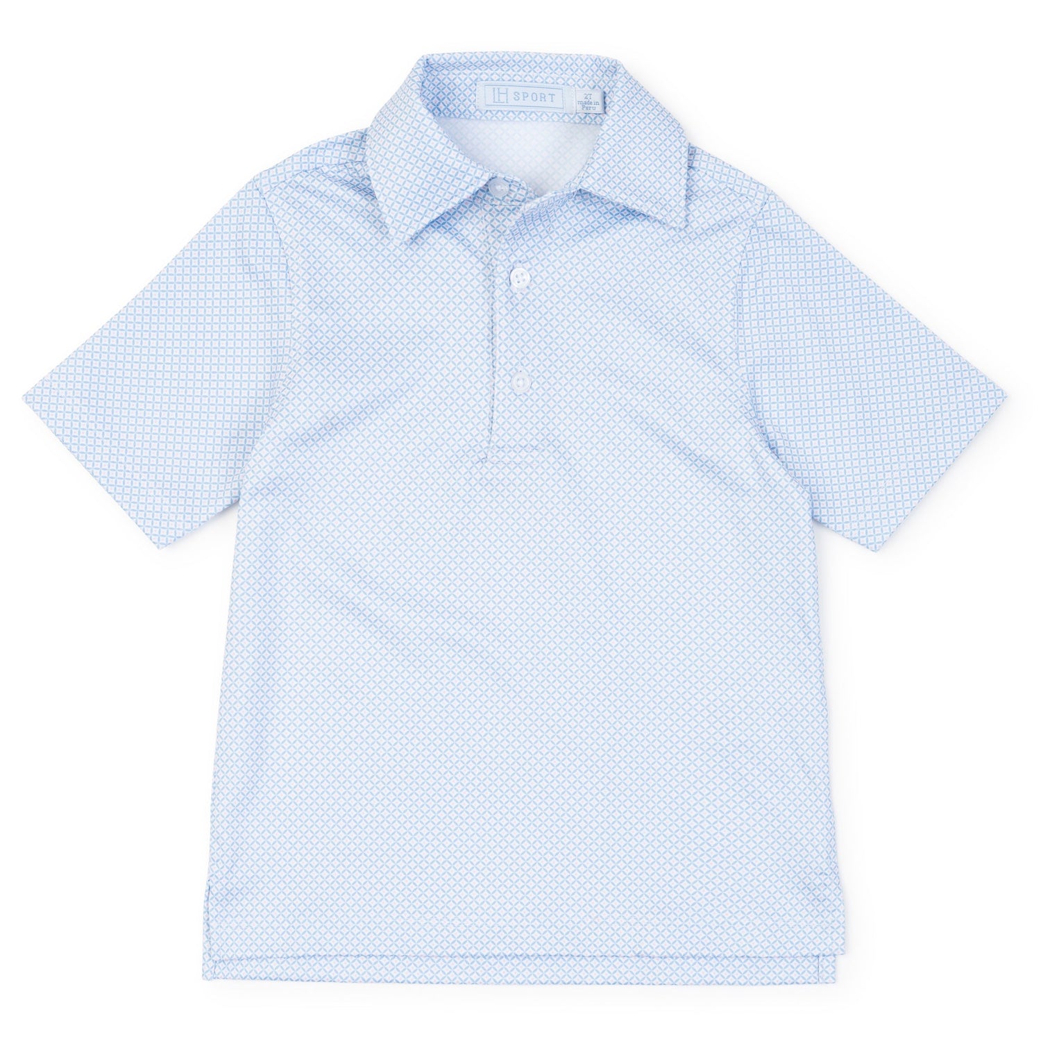 Will Boys' Performance Polo by LH Sport - Ace Blue